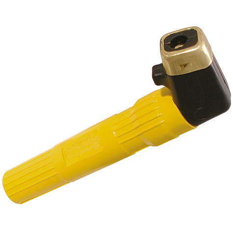 YELLOW HANDLE 600 AMP ELECTRODE HOLDERS