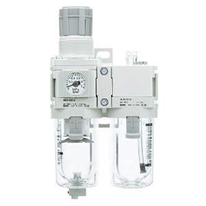 SMC Filter Regulator + Lubricator