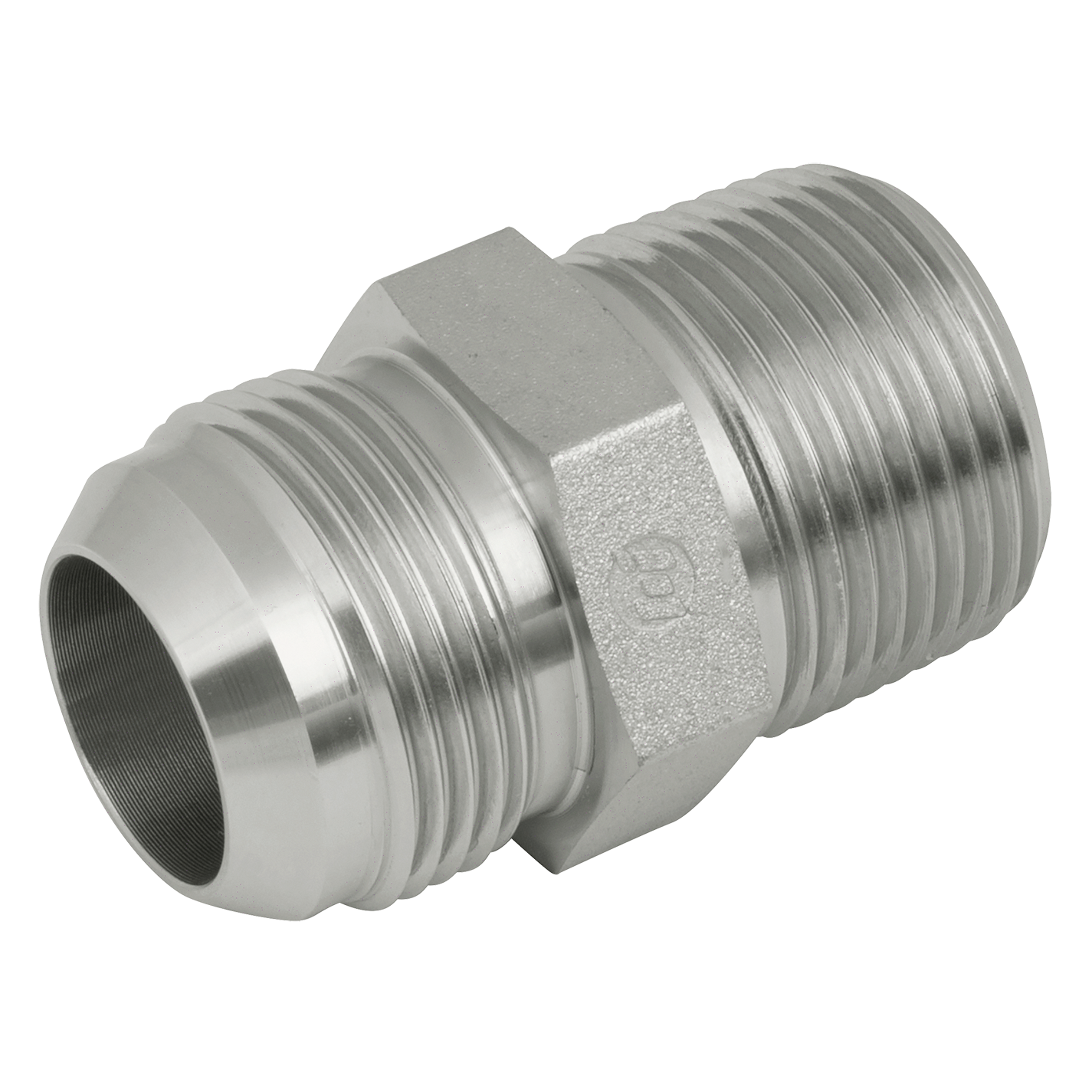 1 1 2 NPTF MALE X 1 5 8 JIC MALE STEEL Shepherd Hydraulics