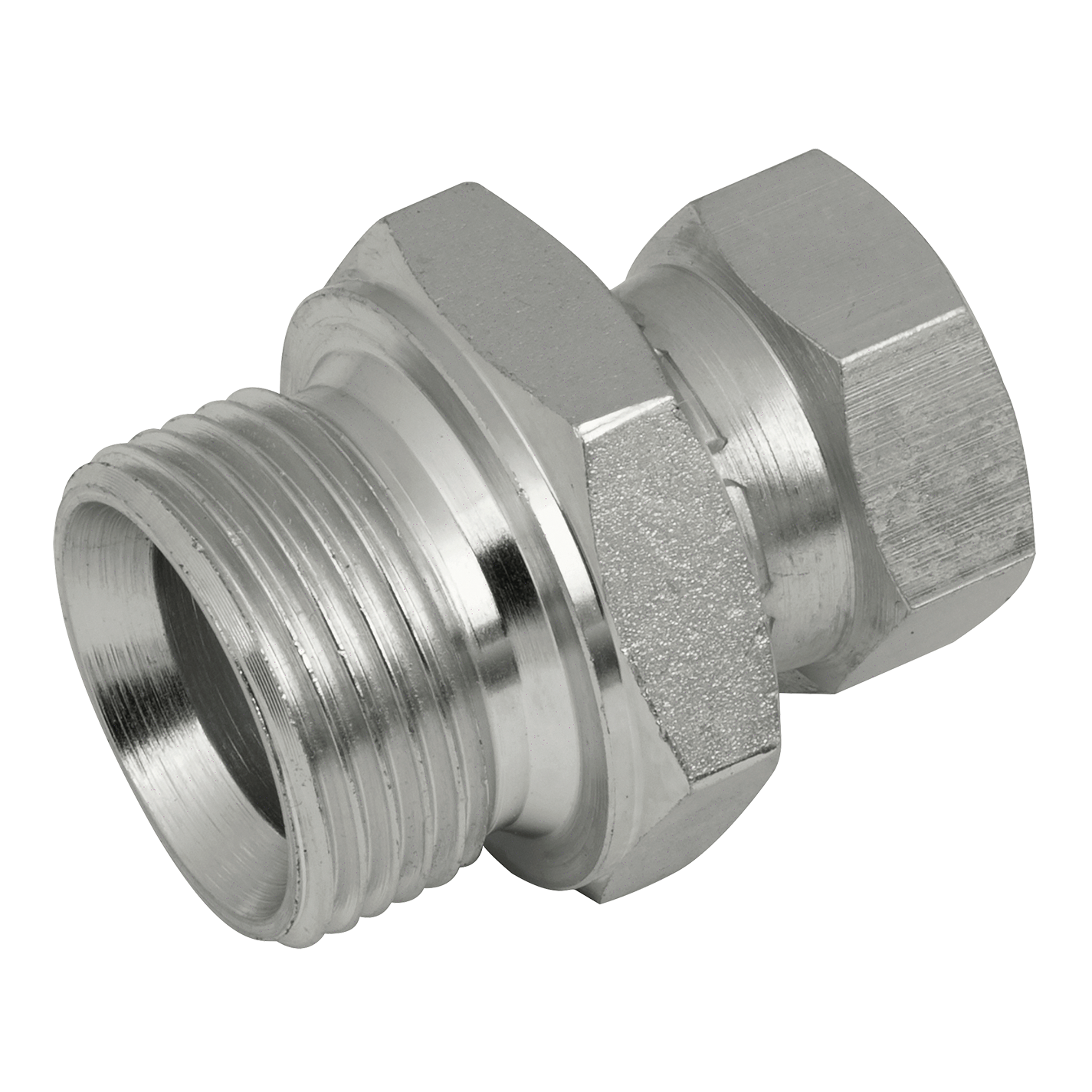 ERGAOBOY 2 Pezzi Riduttore Esagonale, Da 1/2" BSP Maschio A 1/4" BSP Femmina Filettato 304 Raccordo Adattatore Per Tubi In Acciaio Inossidabile