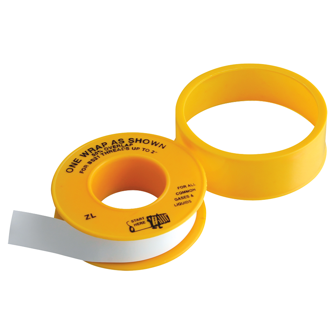 GAS APPROVED PTFE TAPE 12MM X 5M