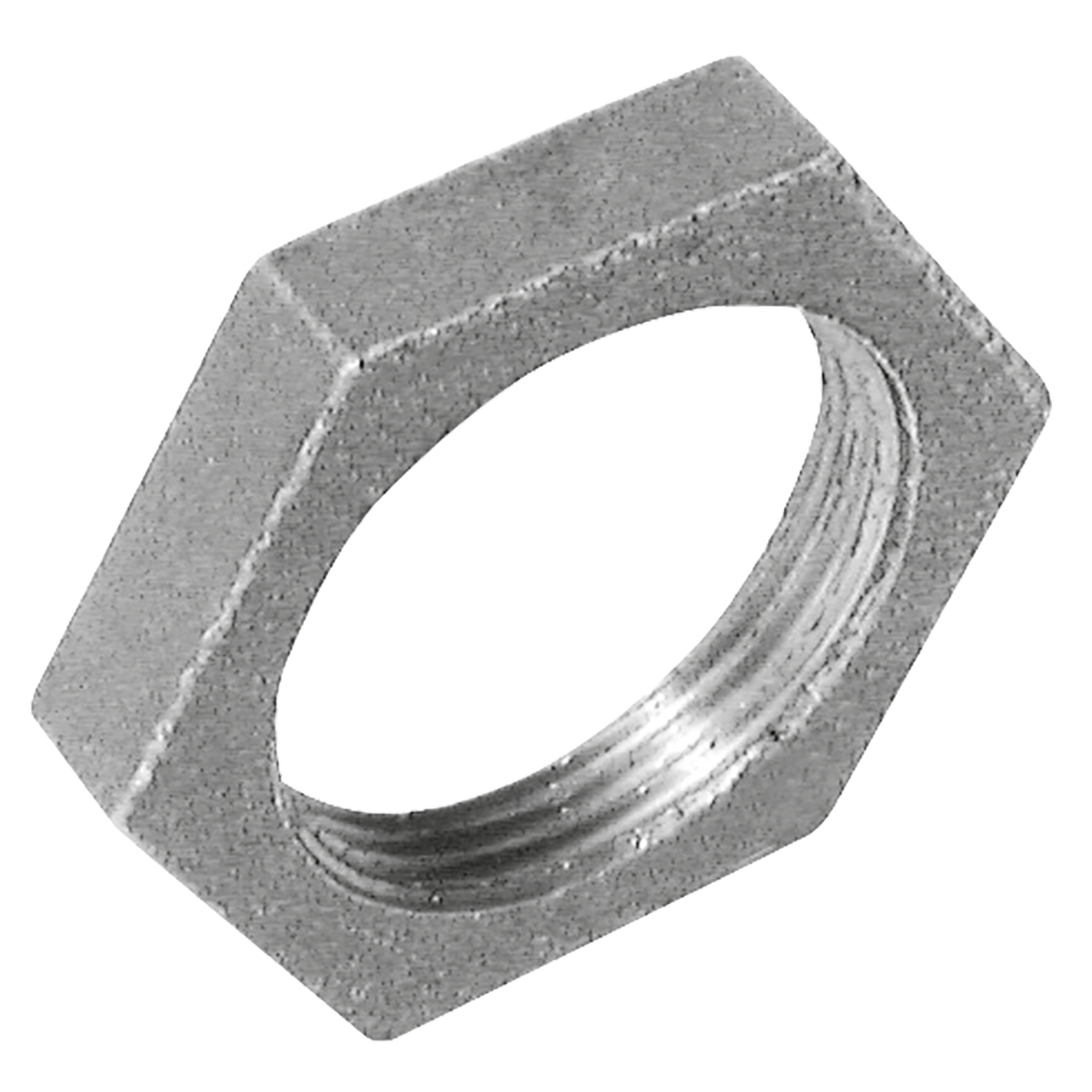 1.1/2"BSPP BACKNUT FIG150 GALVANISED