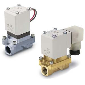 SMC Zero Pressure Differential 2 Port Valve