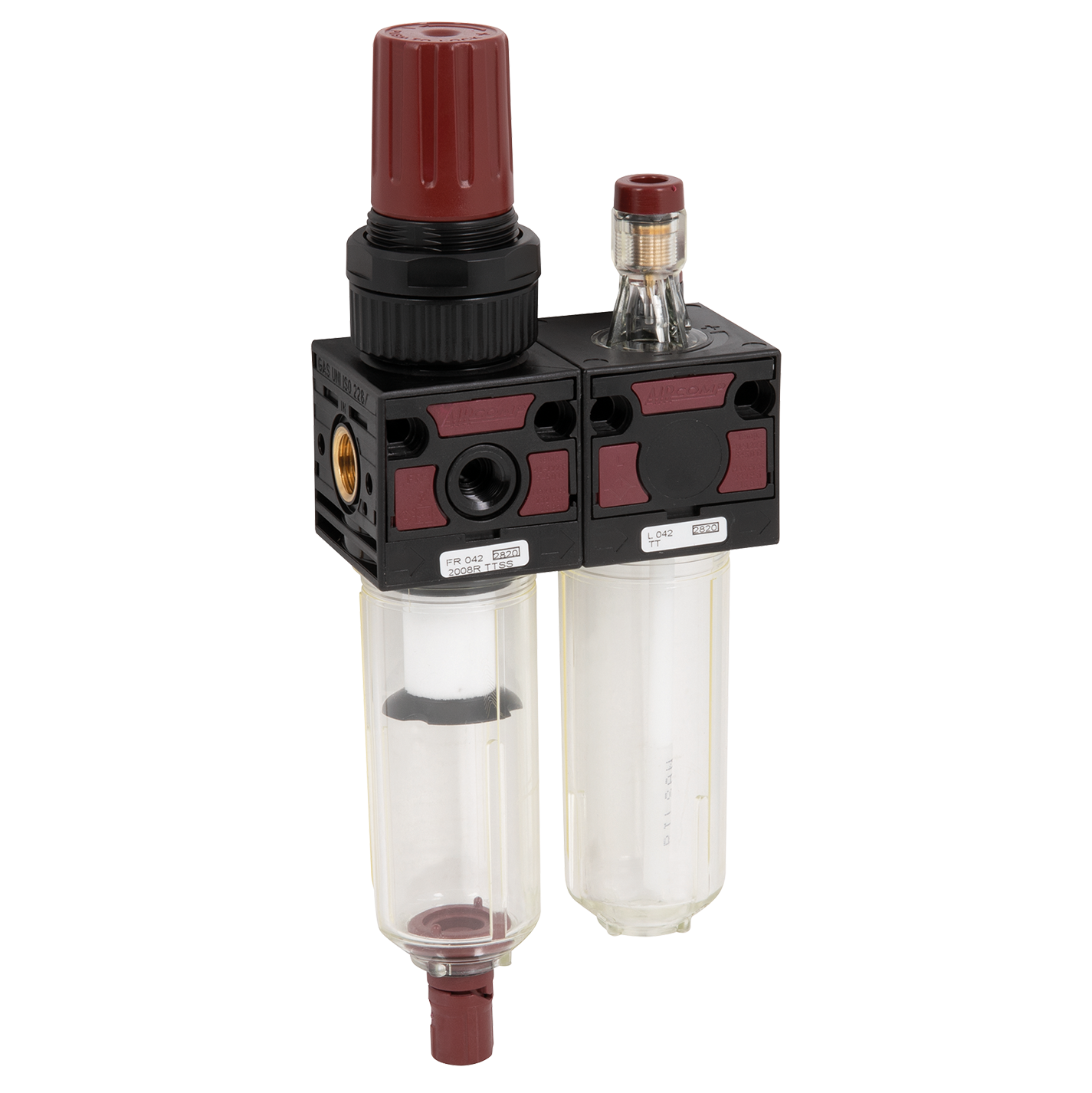 040 Series Lubricator Bowl - Transparent | Shepherd Hydraulics