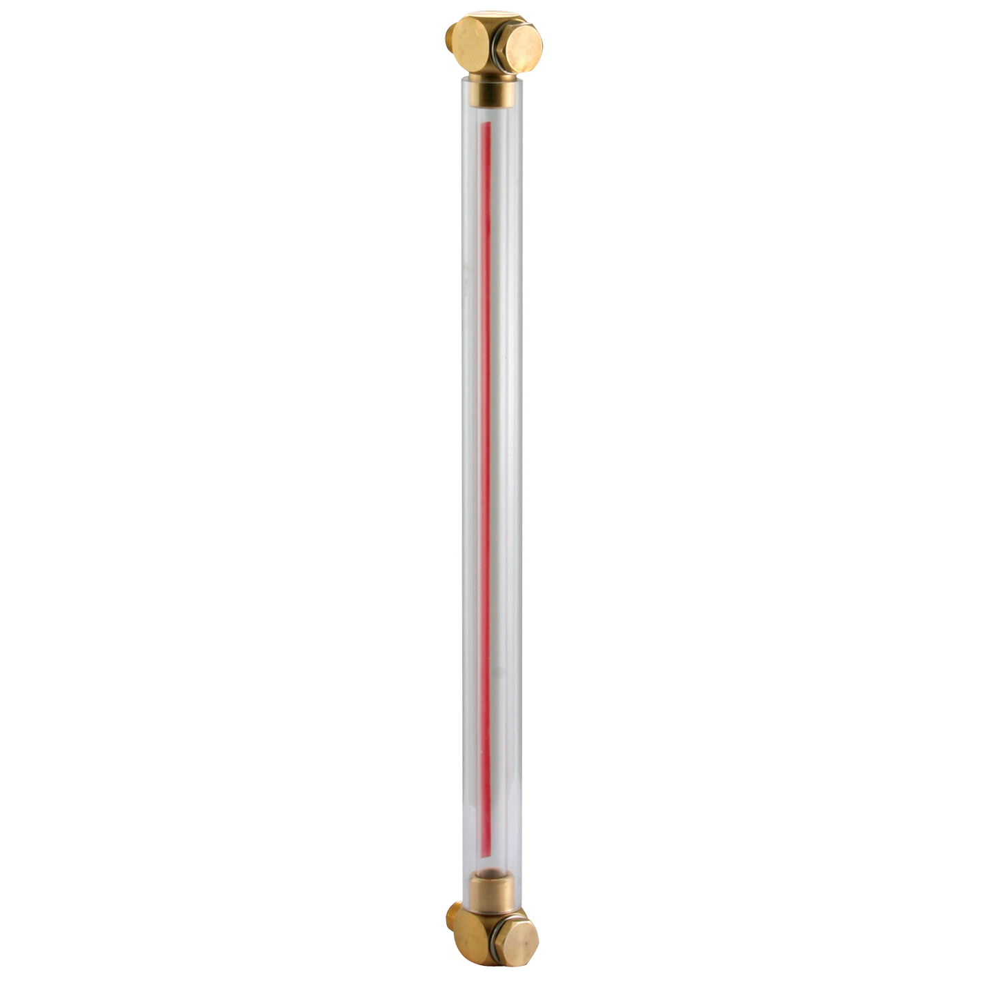 1/2" BSP Fluid Level Gauge W/O Thermometer Centres 400mm