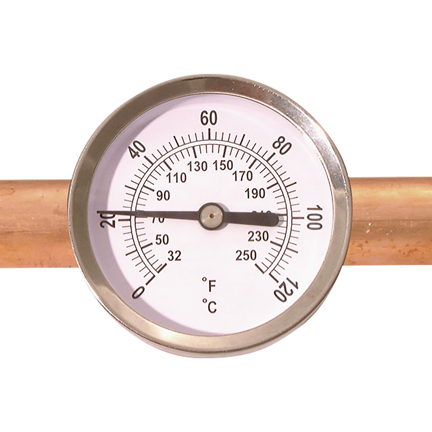 0TO+120°C DIAL PIPE THERMOMETER