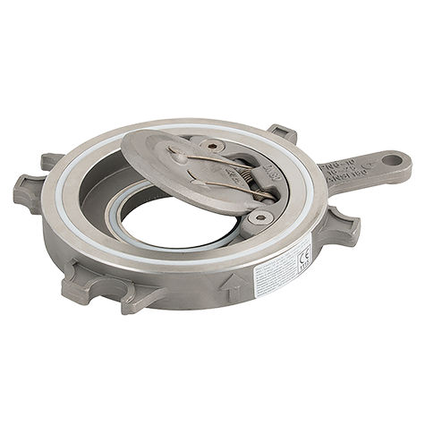 1.1/4" WAFER CV SS BODY+DISC PTFE SEAL