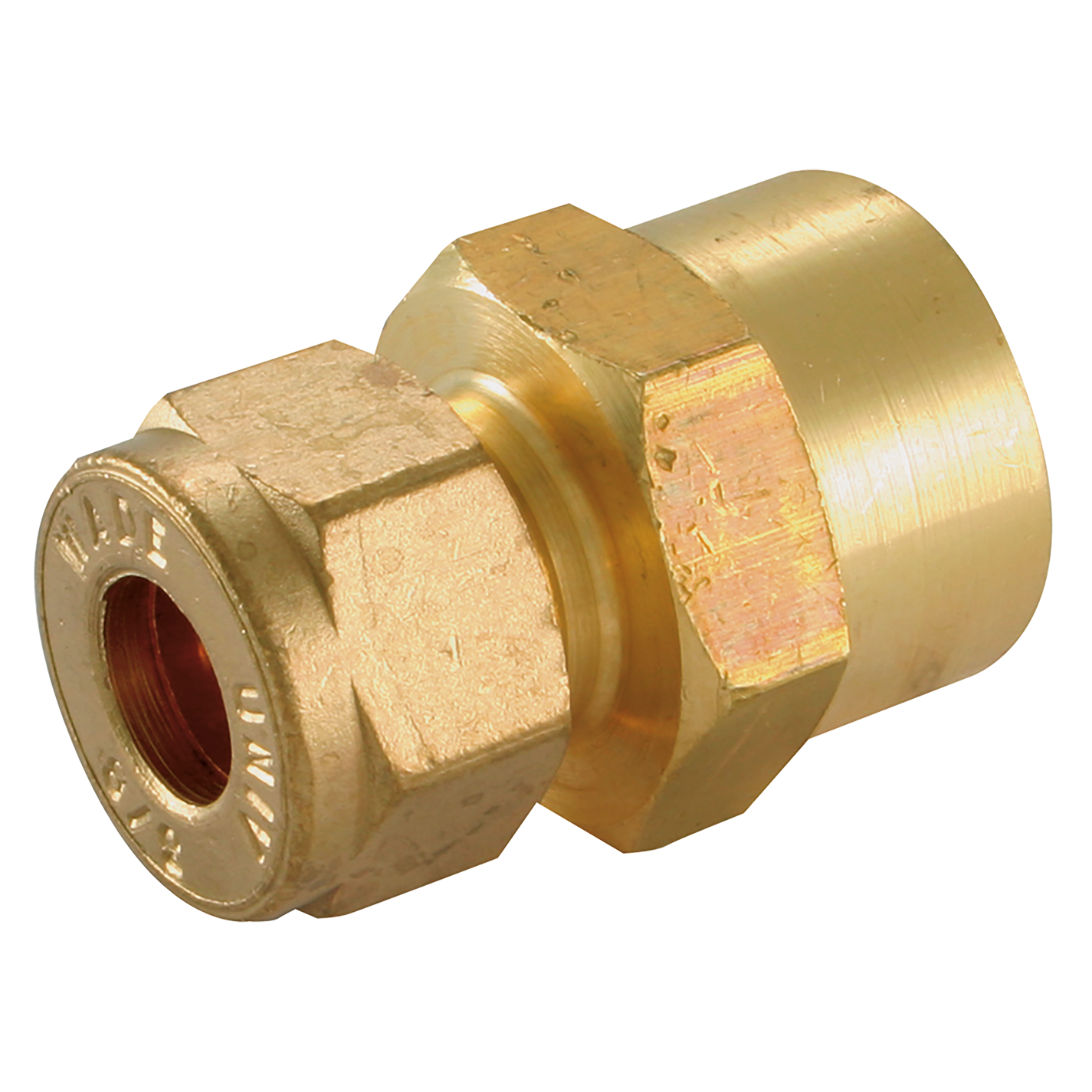 1/4" NPT and API Female x 3/8" OD Female Stud Coupling