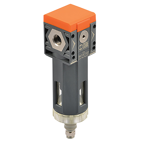 OIL REMOVAL FILTER G3/8" MANUAL DRAIN