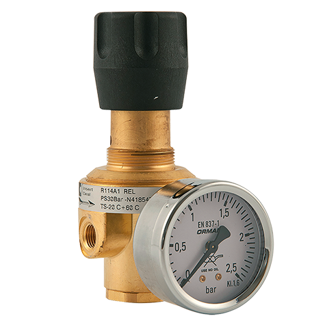 BRASS PRESSURE REGULATOR G3/8" 5-50BAR