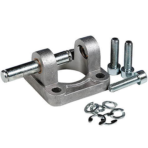 FEMALE HINGE TO SUIT 100MM CYLINDER