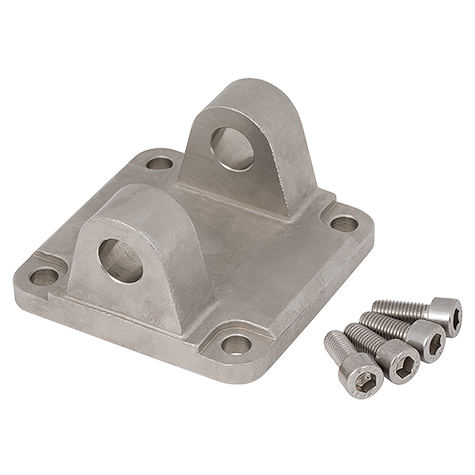 S/S FEMALE HINGE FOR 63MM DIA. CYLINDERS
