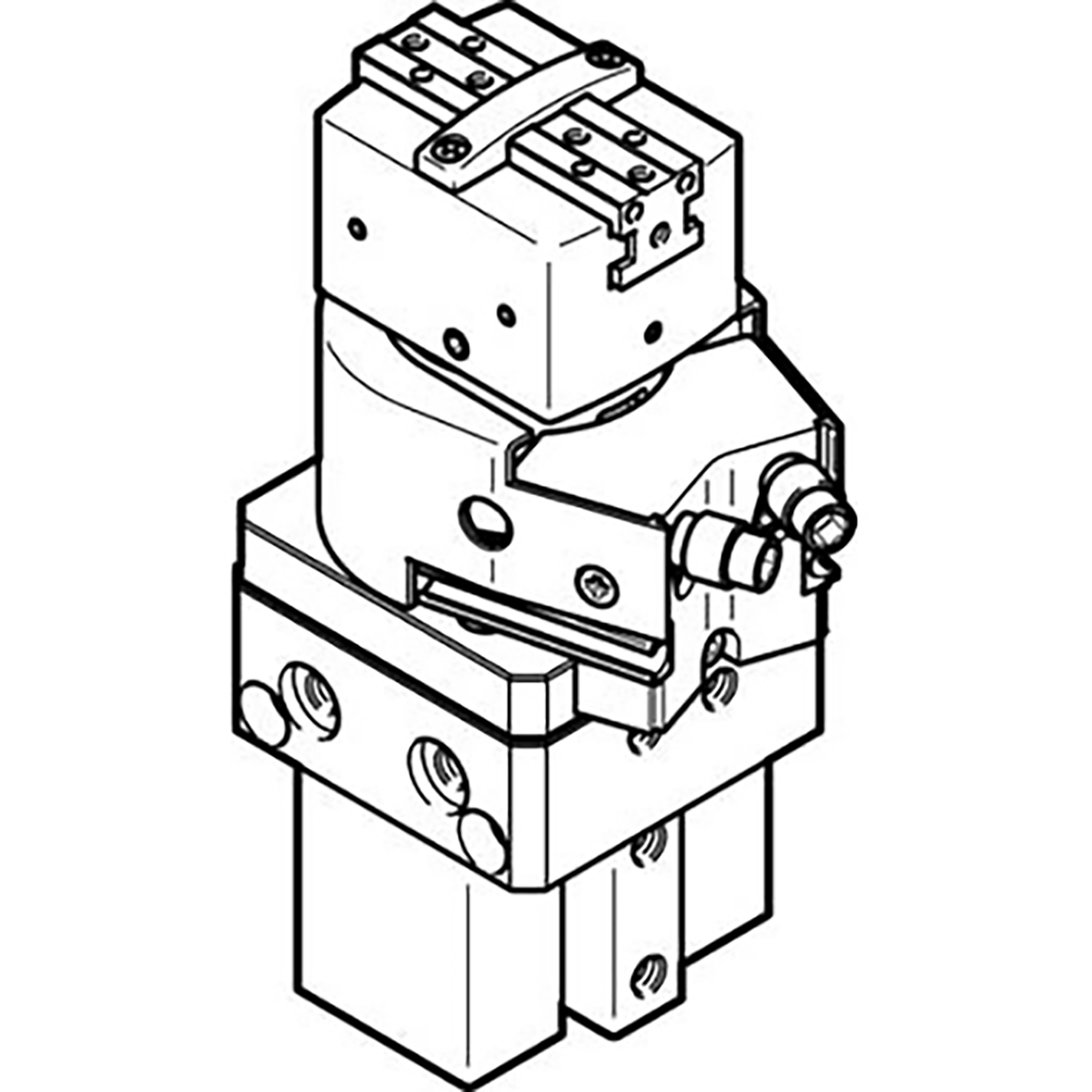 M5 Metric Swivel/Gripper Unit