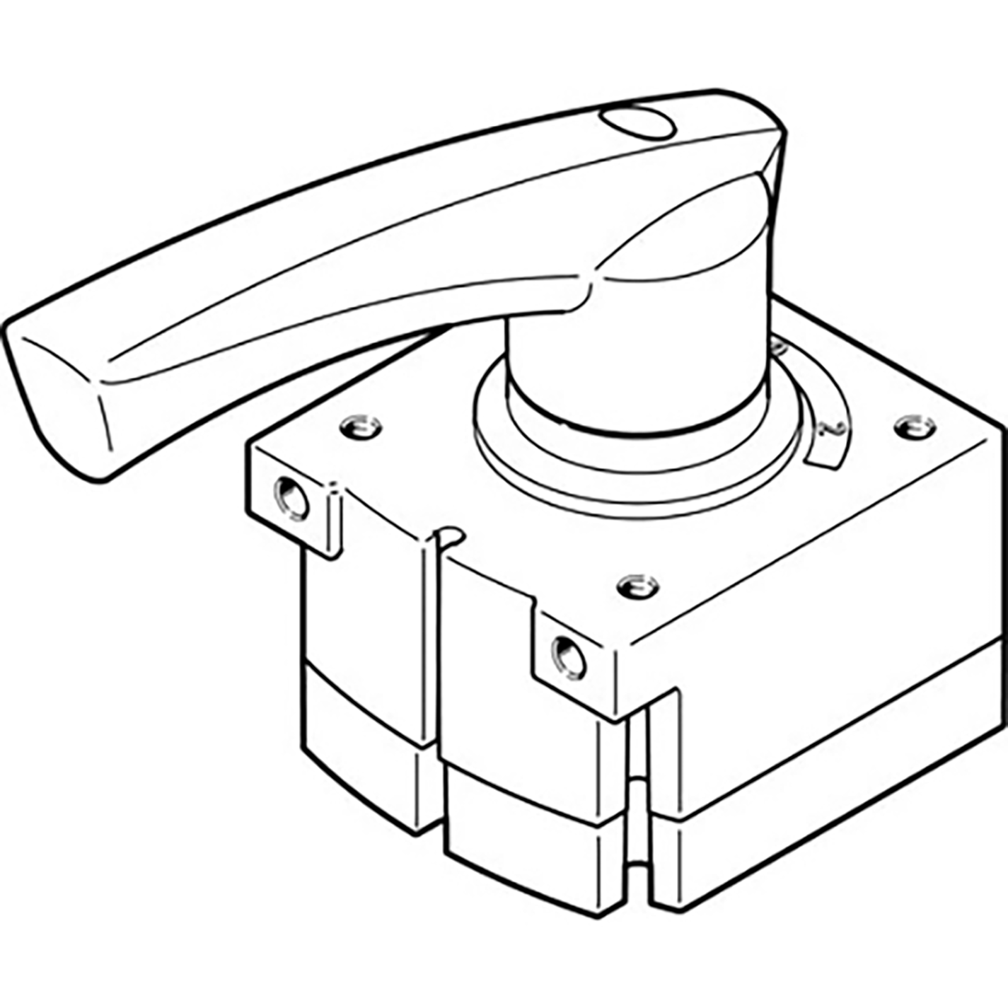 VHER-H-B43E-G12 HAND LEVER VALVE