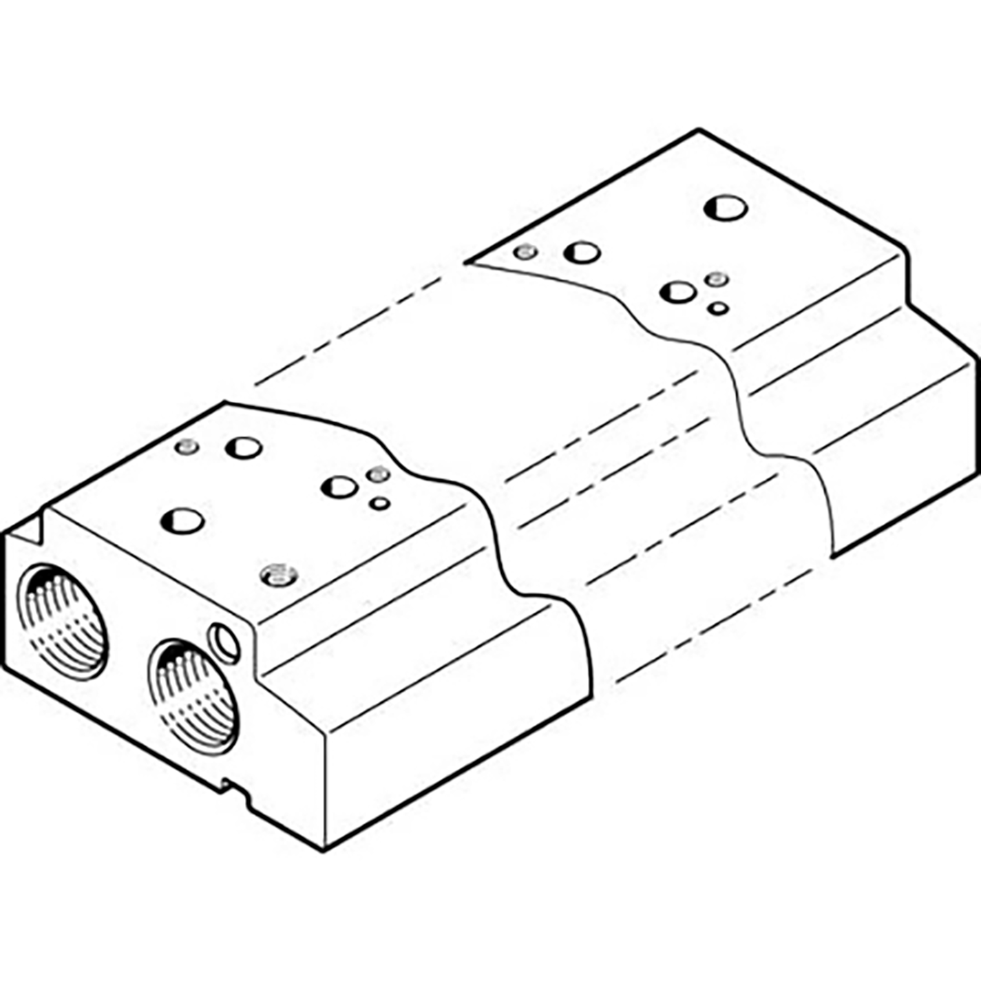 VABM-C7-12G-G18-3 MANIFOLD RAIL