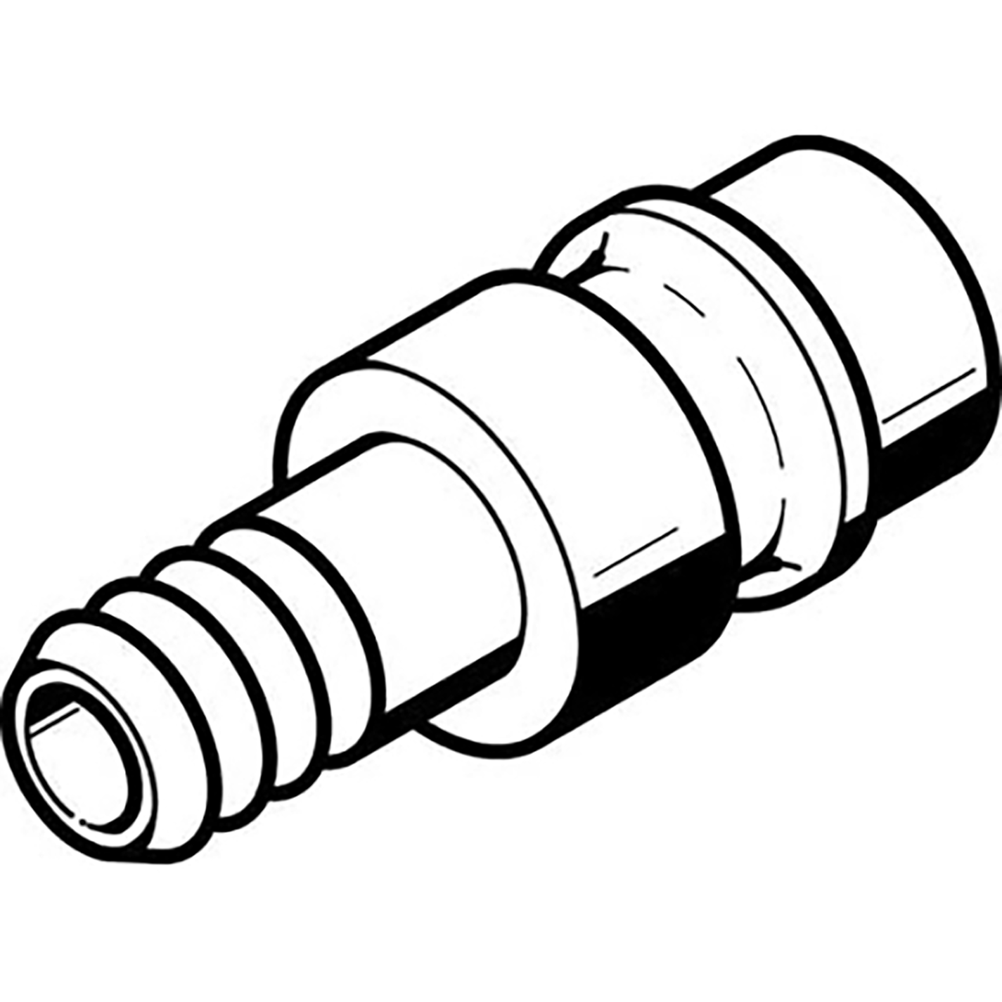 KS4-N-6 QUICK COUPLING PLUG