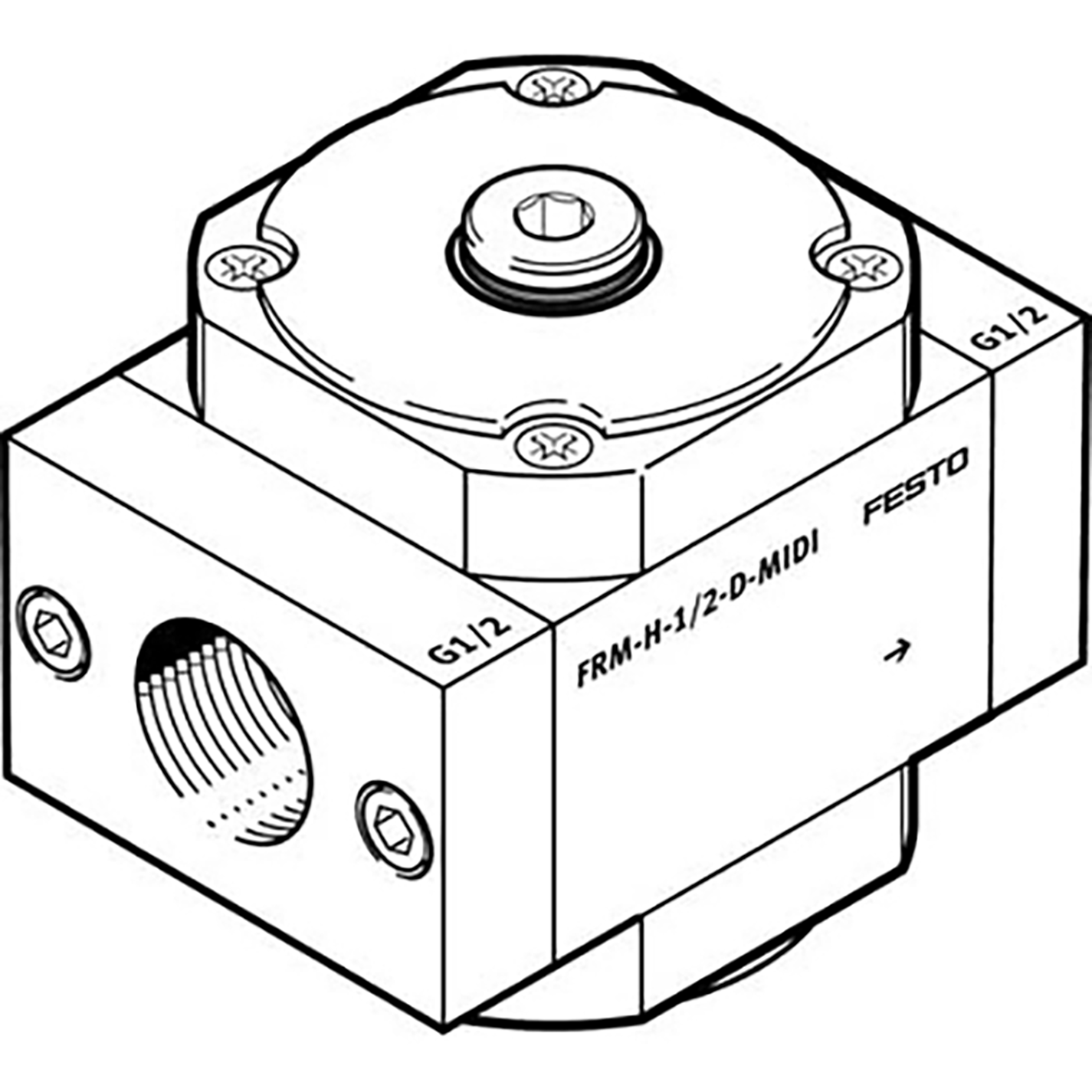 Branching Module Manifold Frm-H-1/8-D-Mini