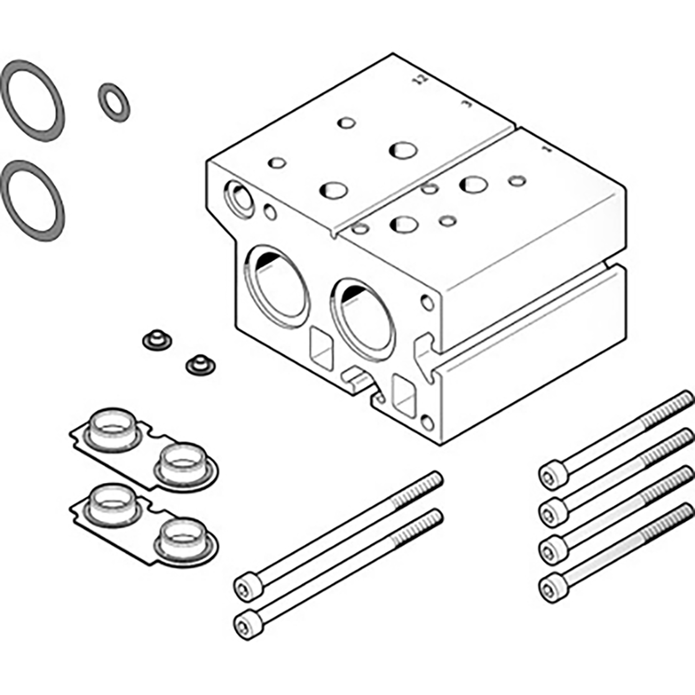 VABM-B10-30EEE-G34-2-P3 MANIFOLD BLOCK