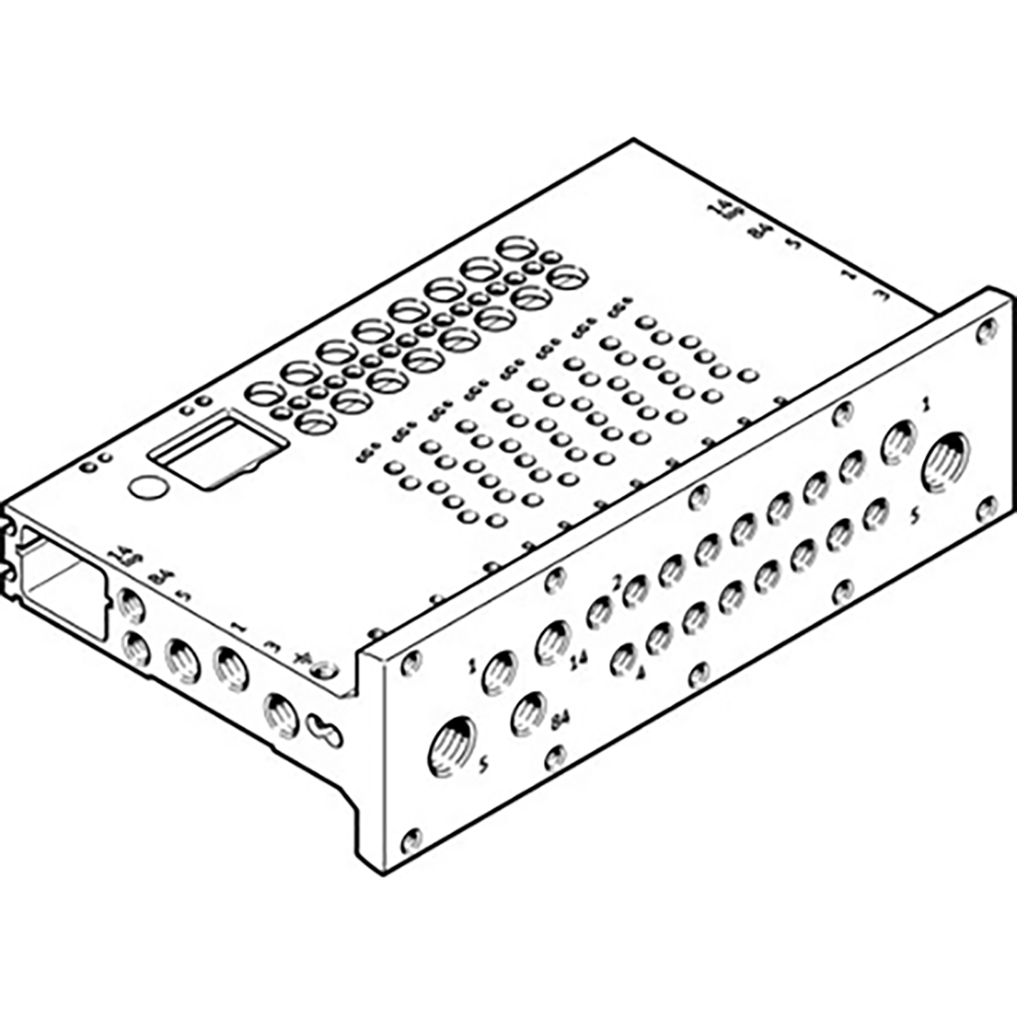 VABM-L1-10HWS2-G18-16-GR MANIFOLD RAIL