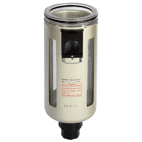 Air Preparation Drain Bowl and Semi-Auto Drain