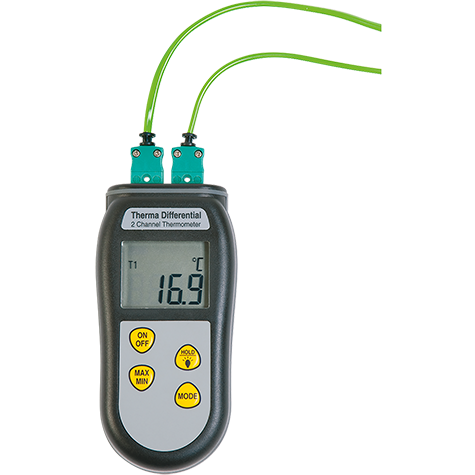 THERMA DIFF THERMOMETER 2 CHANNEL K TYPE
