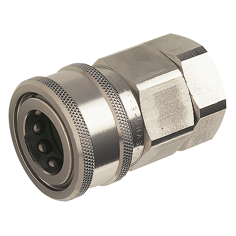 1" BSP Female Coupling Valved