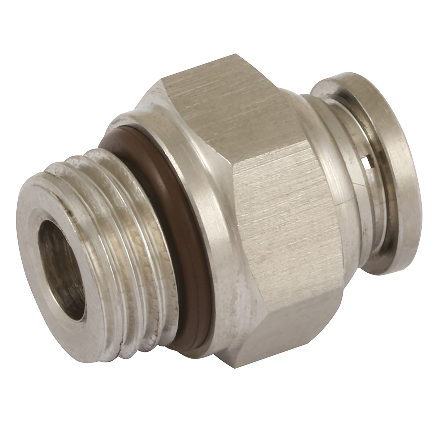 JIC 4 Male X 1/4 BSPP Male Straight Adapter – 3800-04-04 / 9-3800-4-4