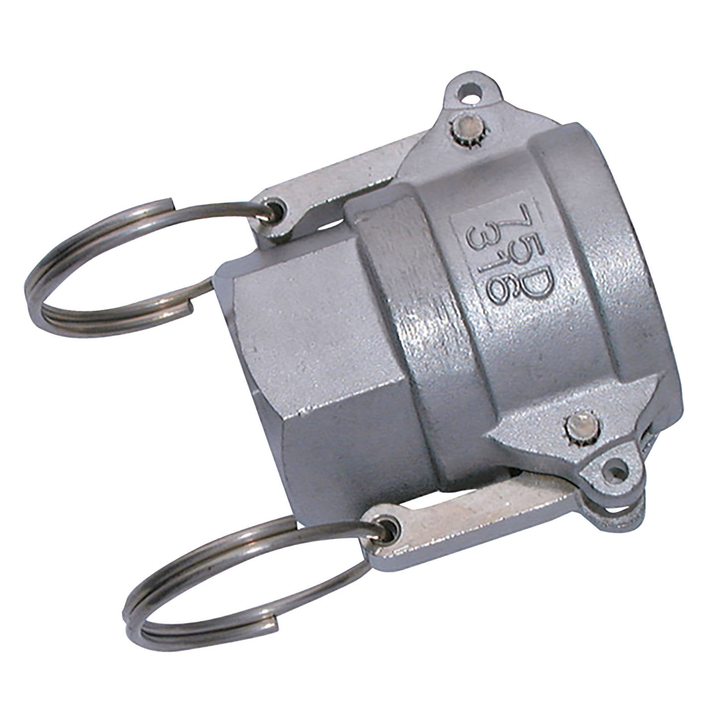 4" NPT FEM CAMLOCK TYPE D ST/STEEL