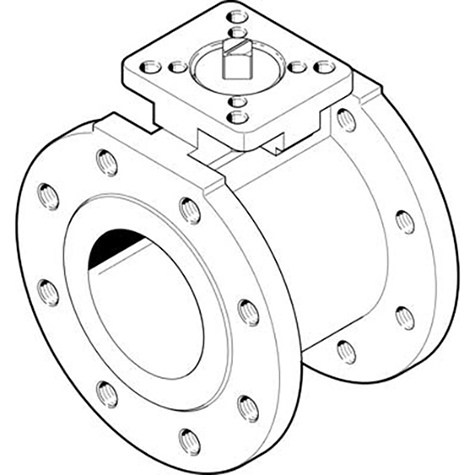 DN25 316 SS Ball Valve 44229 Pn40