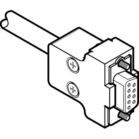 KMP6-09P-8-10 CONNECTING CABLE