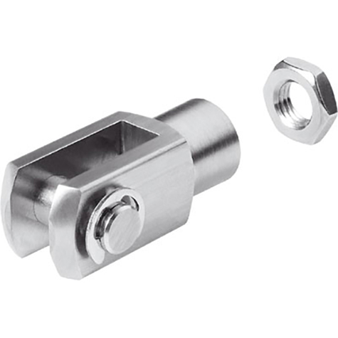 M12 x 1.25 Female Metric Rod Clevis