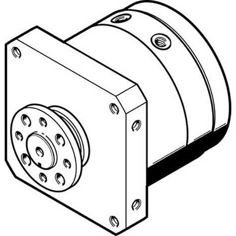 1/8" Female BSPP Semi-Rotary Drive