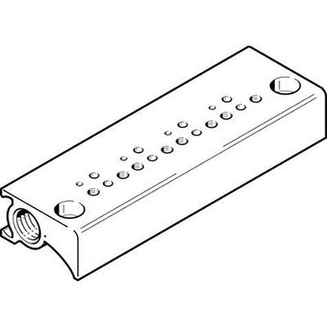 MHP1-P2-2-PI MANIFOLD BLOCK