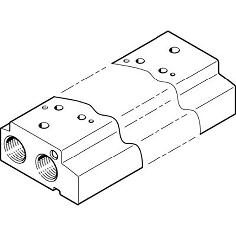 VABM-C7-12P-G18-3 MANIFOLD RAIL