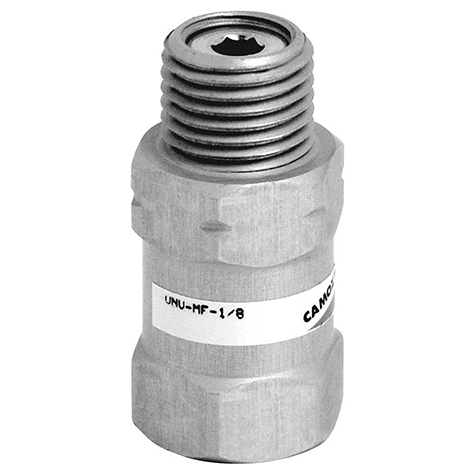 VACUUM CHECK VAL FEMALE/MALE 1/8 THREAD