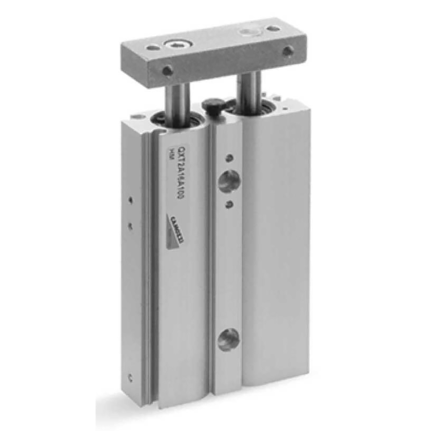 M5 Metric Female Ports Series QX Double Acting Compact Cylinder