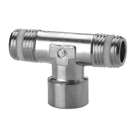BSPT ADAPT MALE FEMALE TEE 1/8 PTFE
