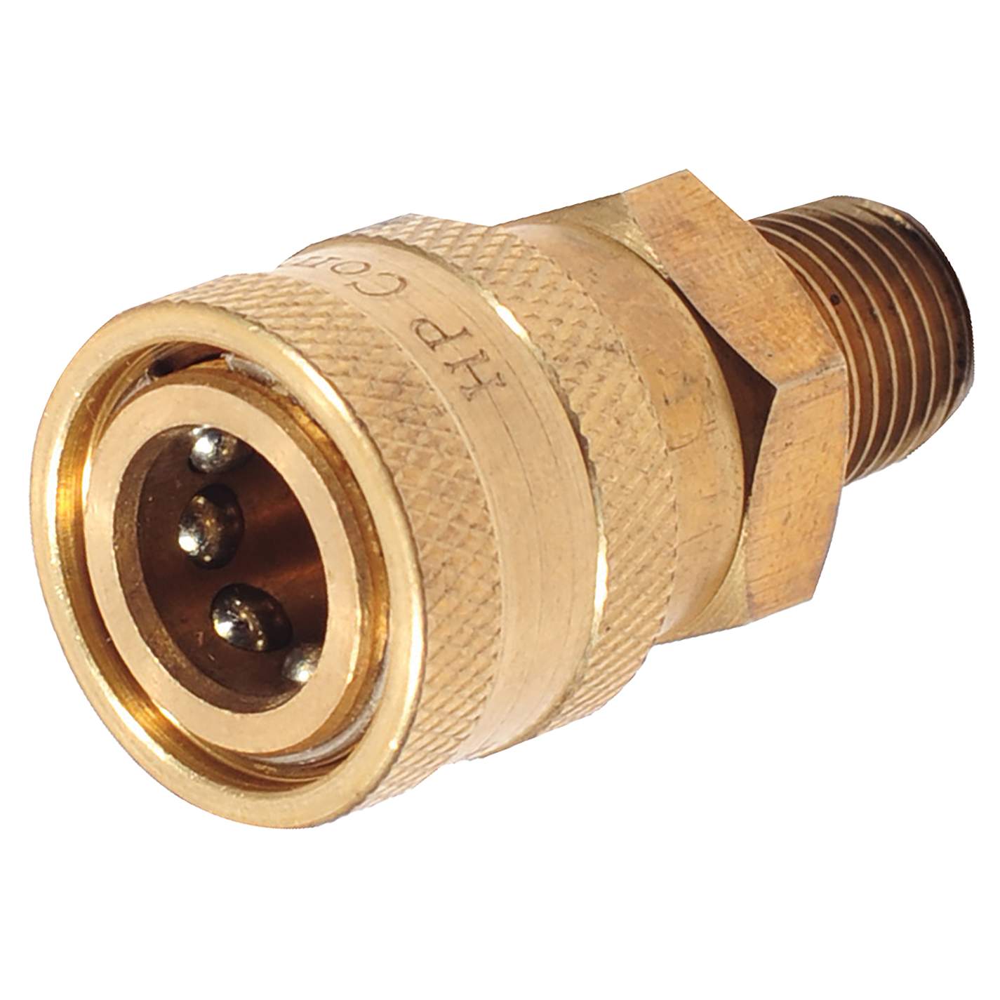 1/4" BSPP MALE QUICK RELEASE COUPLING