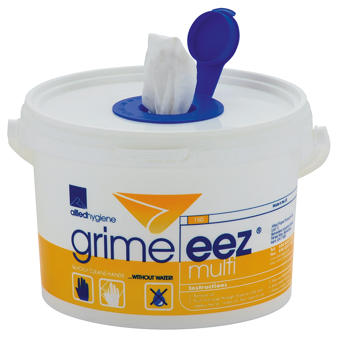 MULTI DEGREASING WET WIPES X 150