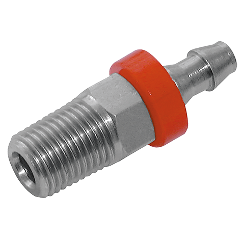 1/4" BSP Tapered Male Hydraulic Push Style Fitting