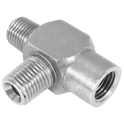 1/4" NPT x 1/4" NPT Tee