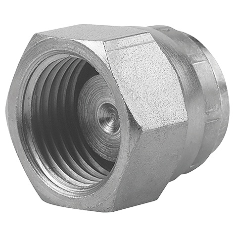 1/4" BSPP SWIVEL 60 CONED BLANKING CAP