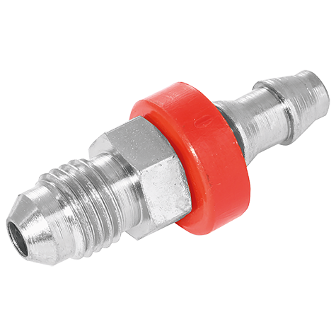 9/16" JIC Male Hydraulic Push Style Fitting
