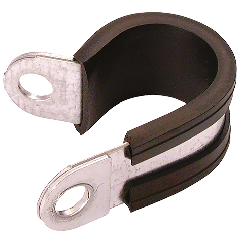 30MM OD PIPE CLIP P M/STEEL 15MM BAND