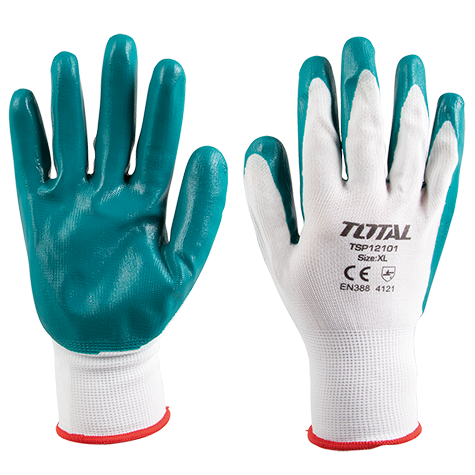 NITRILE COATED PALM GLOVES XL
