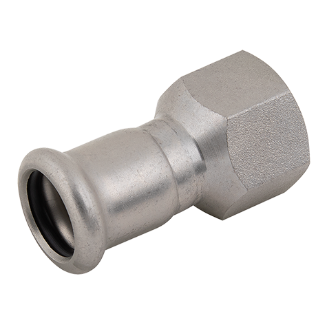15MMX1/2" FEMALE ADAPTER SS 316 FITTING