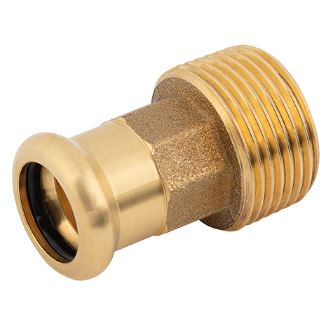 42MMX1 1/2" MALE ADAPTER COPPER