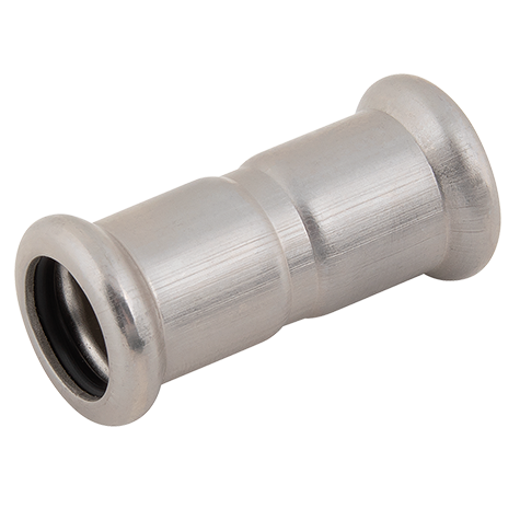 28X28MM STRAIGHT COUPLER SS 316 FITTING