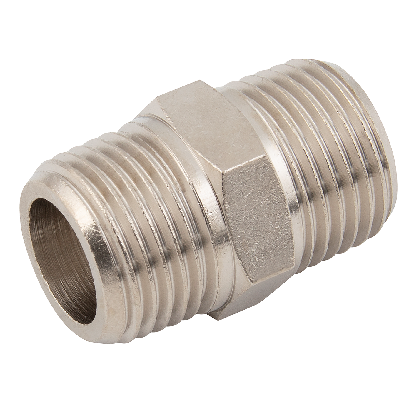 1-4-bspt-male-straight-hex-nipple-male-x-male-threaded-adaptors