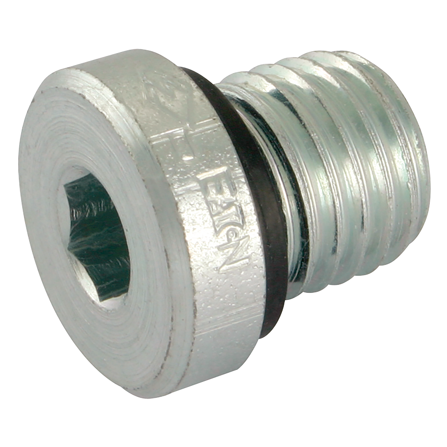 1/8" BSPP MALE BLANKING PLUG andSEAL NBR / Plugs and Caps / Threaded